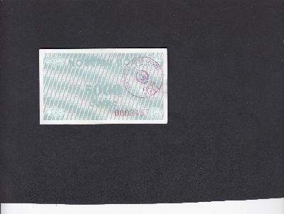 Beschrijving voorzijde: HANDSTAMP